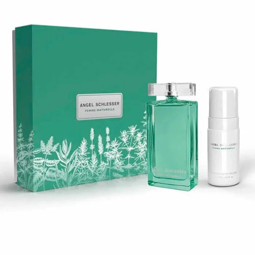 Angel Schlesser Femme Naturelle Eau De Toilette Spray 100ml Set 2 Pieces - By Mio Perfumería