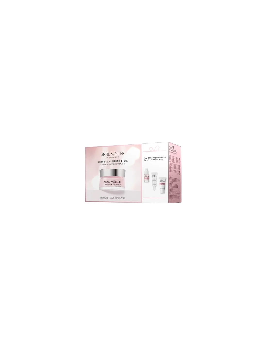 Anne Möller Stimulâge Ritual Iluminador y Reafirmante Estuche 4 Piezas - By Mio Perfumería