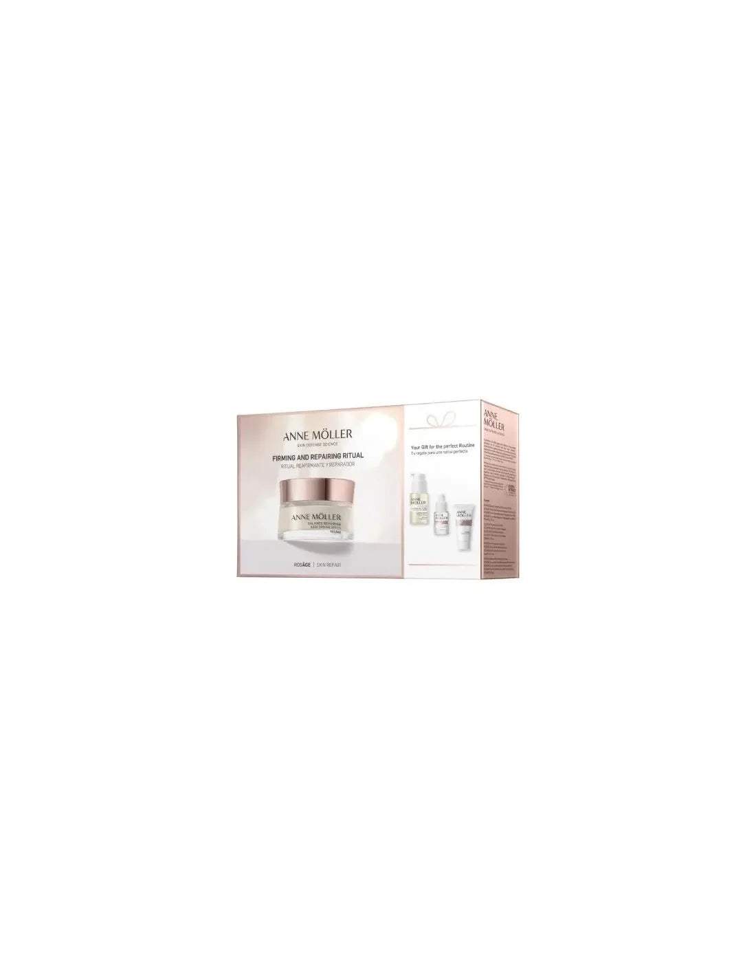 Anne Möller Rosâge Crema Rica Reparadora Reequilibrante Spf15 Estuche 4 Piezas - By Mio Perfumería