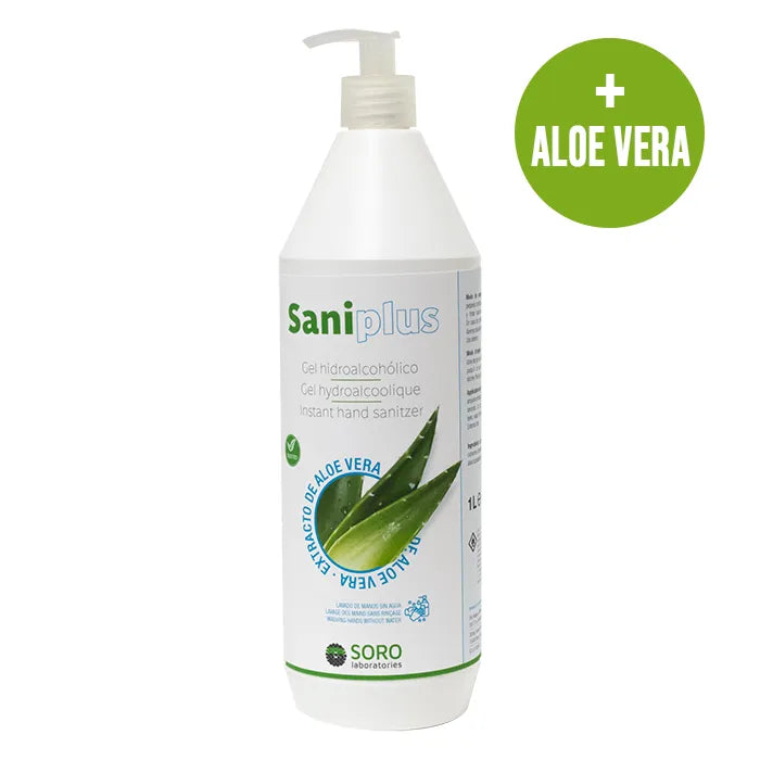 Hydroalcoholic Hand Gel Sanitizer With Aloe Vera 1 Litre - By Mio Perfumería