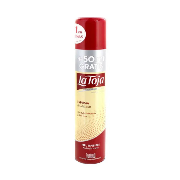 La toja Shaving Foam Sensitive Skin 250+50ml - By Mio Perfumería