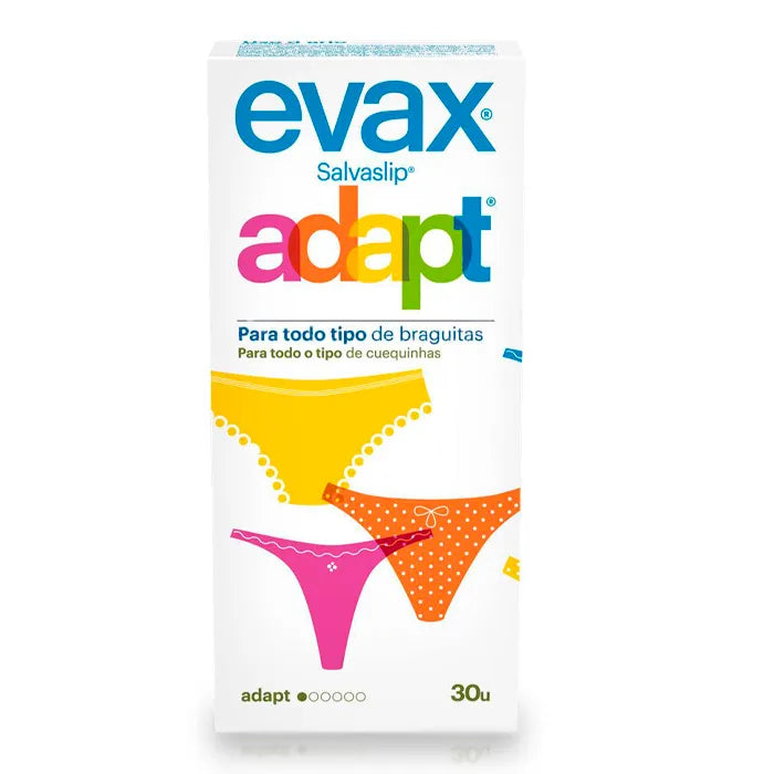 Evax Adapt Pantyliners 30 Units - By Mio Perfumería