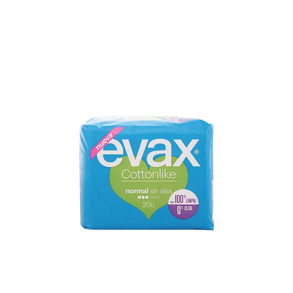 Evax Cottonlike Normal Sanitary Towels 20 Units - By Mio Perfumería