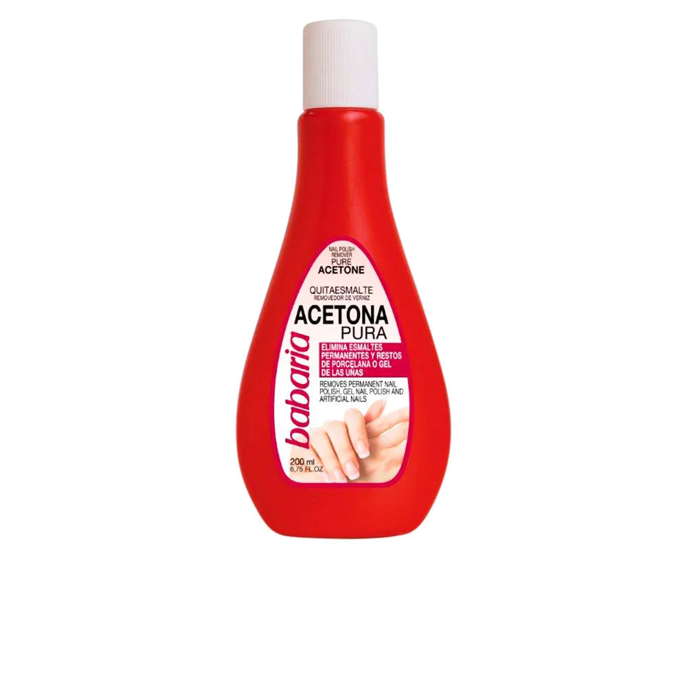 Babaria Pure Acetone Enamels And Permanent Gels 200ml - By Mio Perfumería