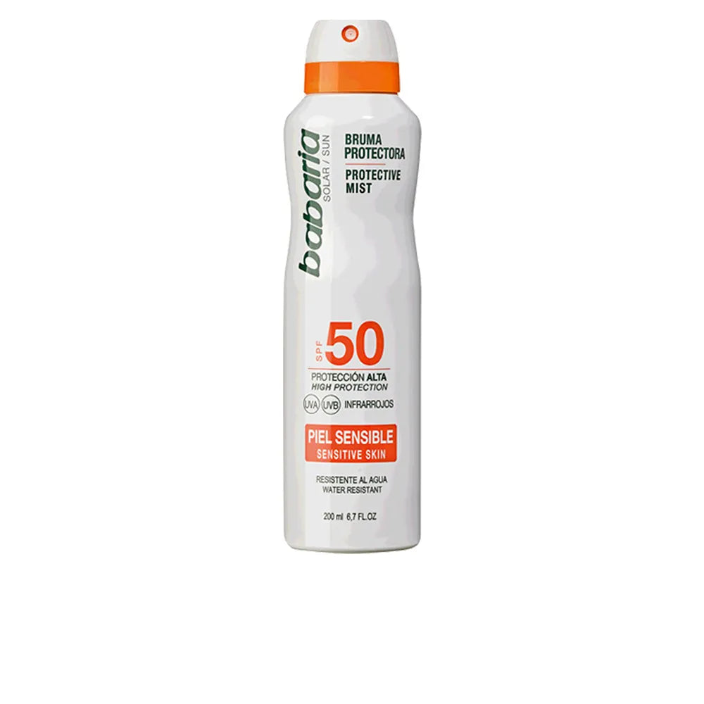 Babaria Protective Mist For Sensitive Skin Spf50 200ml - By Mio Perfumería