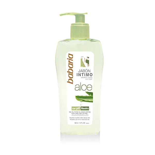 Babaria Intimate Hygiene Soap Aloe Vera 300ml - By Mio Perfumería