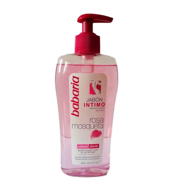 Babaria Intimate Hygiene Soap Rosehip Oil 300ml - By Mio Perfumería