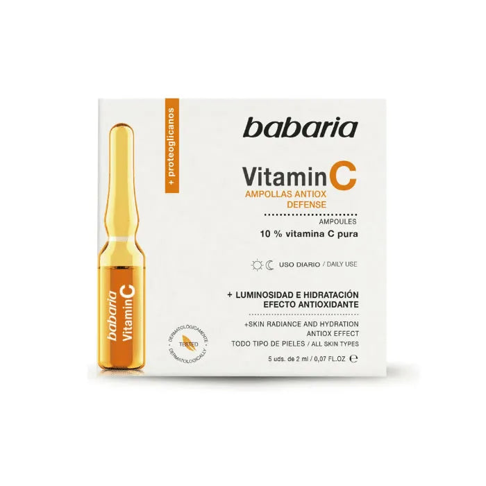 Babaria Ampoules Vitamin C 5 Units - By Mio Perfumería