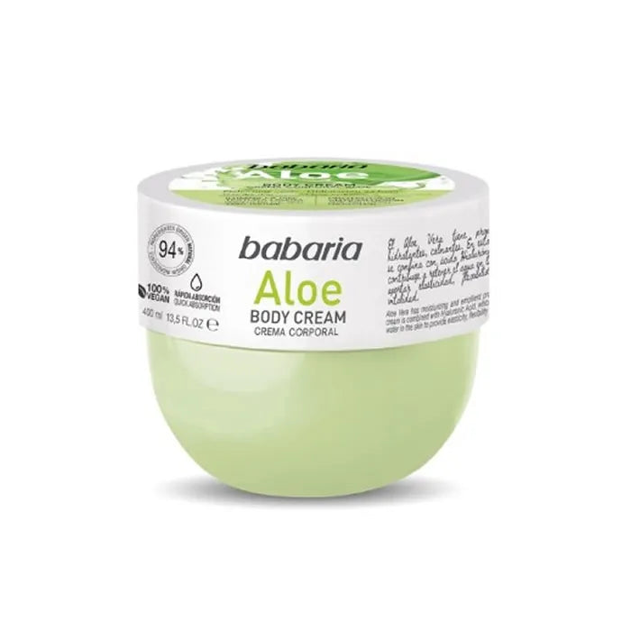 Babaria Aloe Body Cream 400ml - By Mio Perfumería