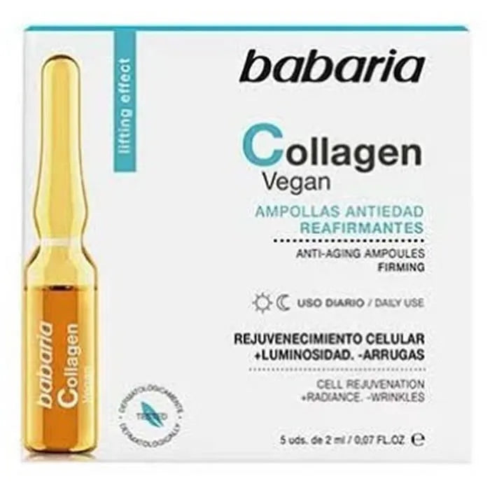 Babaria Collagen Vegan Ampoules 5 x 2ml - By Mio Perfumería