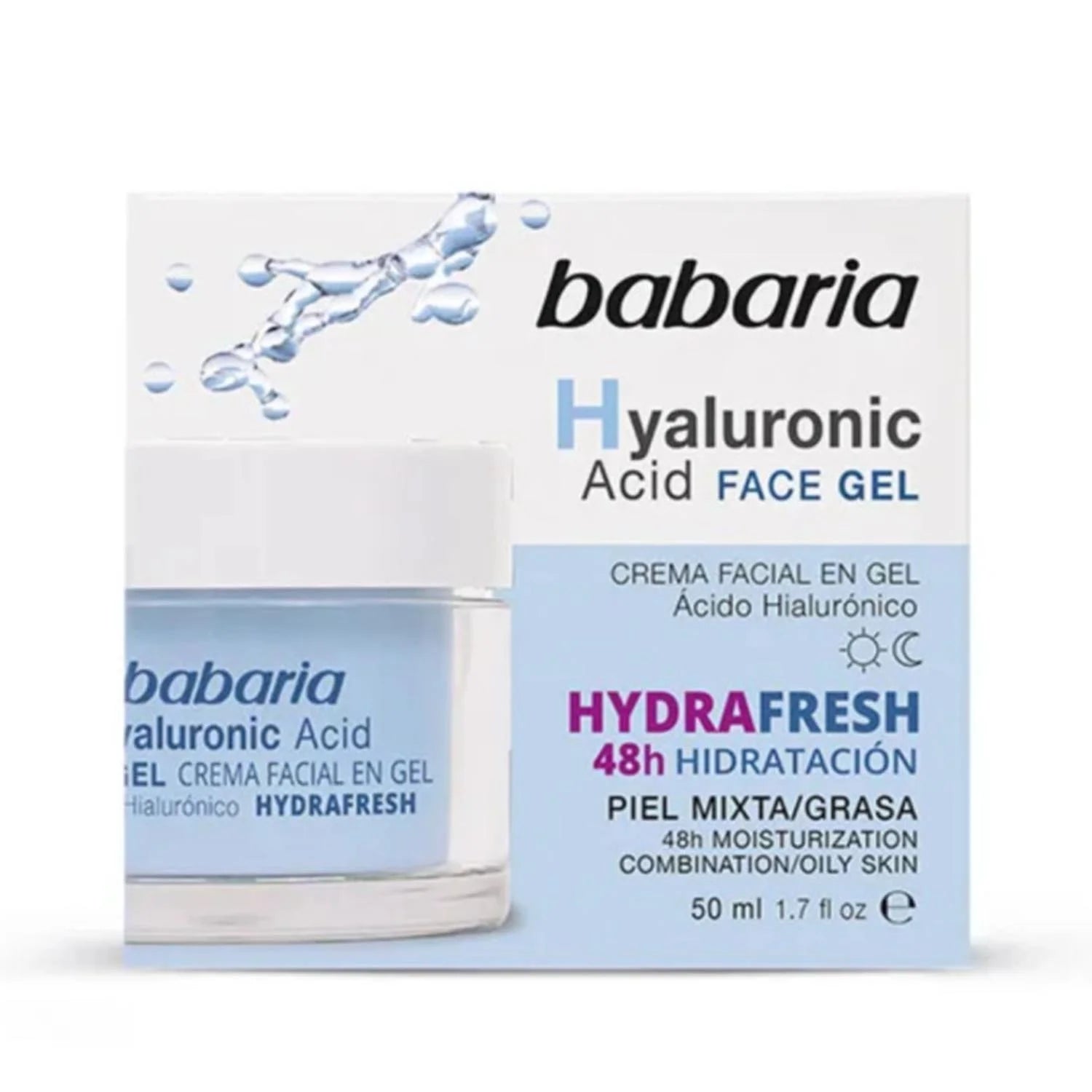 Cr Babaria Hyaluronic Hydrafresh 50ml - By Mio Perfumería