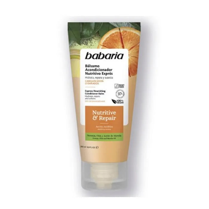Babaria Nutritive & Repair Express Conditioning Balm 200ml - By Mio Perfumería