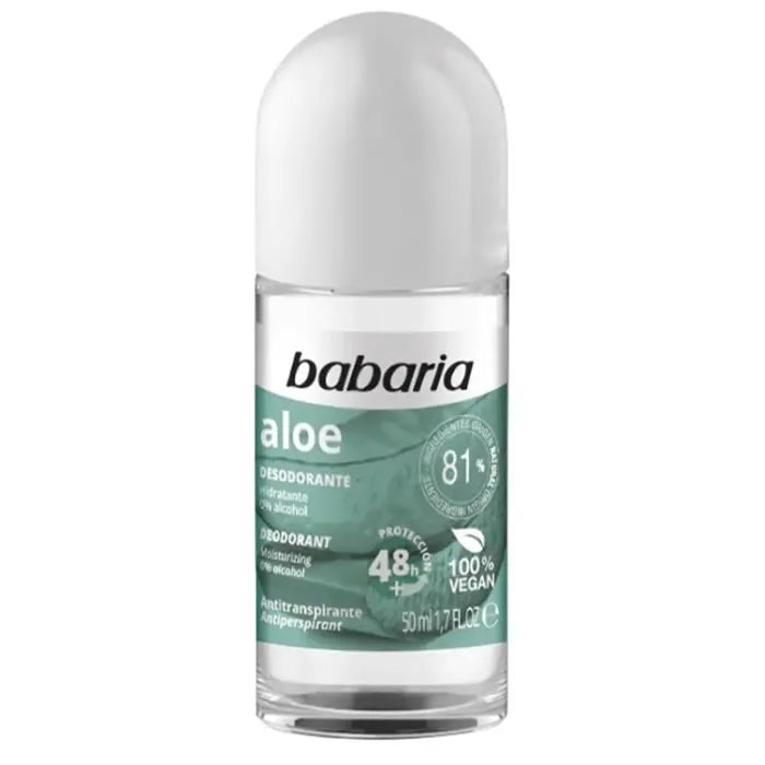 Babaria Deodorant Aloe Roll On 50ml - By Mio Perfumería