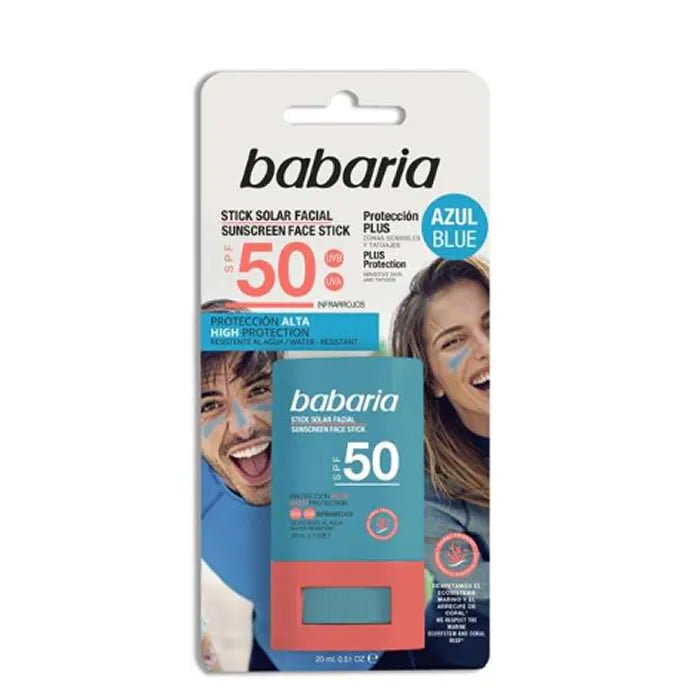 Babaria Sunscreen Face Stick Spf50 20ml - By Mio Perfumería