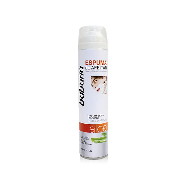Babaria Aloe Vera Shaving Foam Sensitive Skin 300ml - By Mio Perfumería