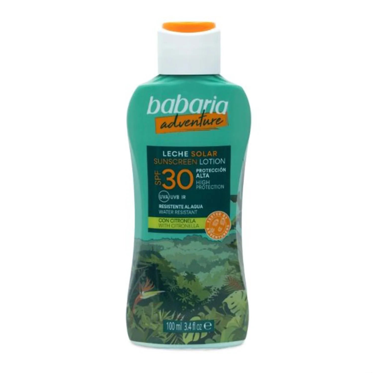 Babaria Adventure Leche Solar Citronela Spf30 100ml - By Mio Perfumería