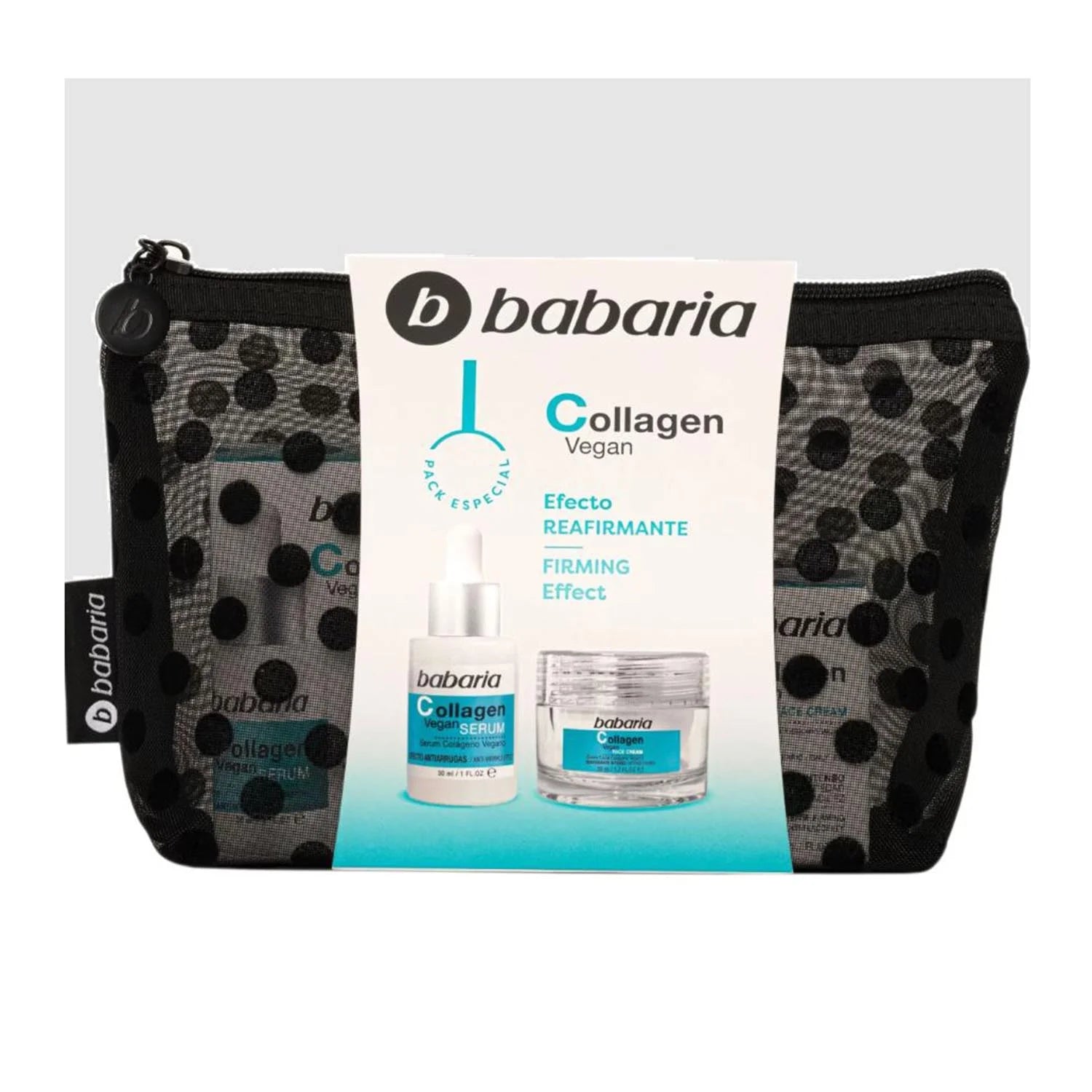 Babaria Collagen Effect Crema Facial 50ml Crema 1u Serum 1u Estuche 1u - By Mio Perfumería