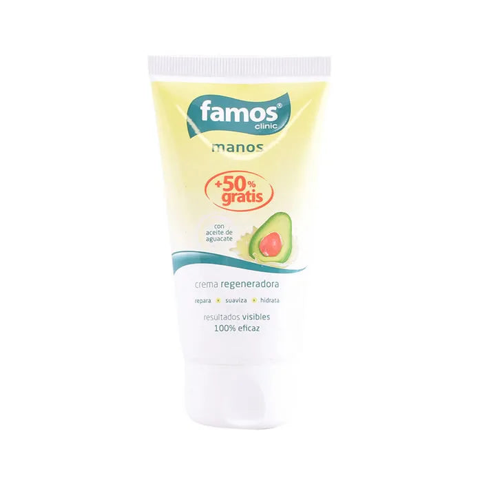 Famos Regenerating Hand Cream Avocado Oil 75ml - By Mio Perfumería