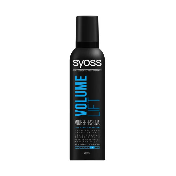 Syoss Foam Hair Volume Lift Anti Flat System 250ml - By Mio Perfumería