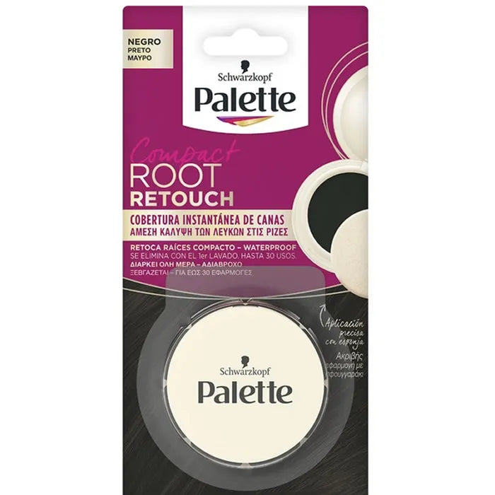 Schwarzkopf Palette Compact Root Retouch Black - By Mio Perfumería