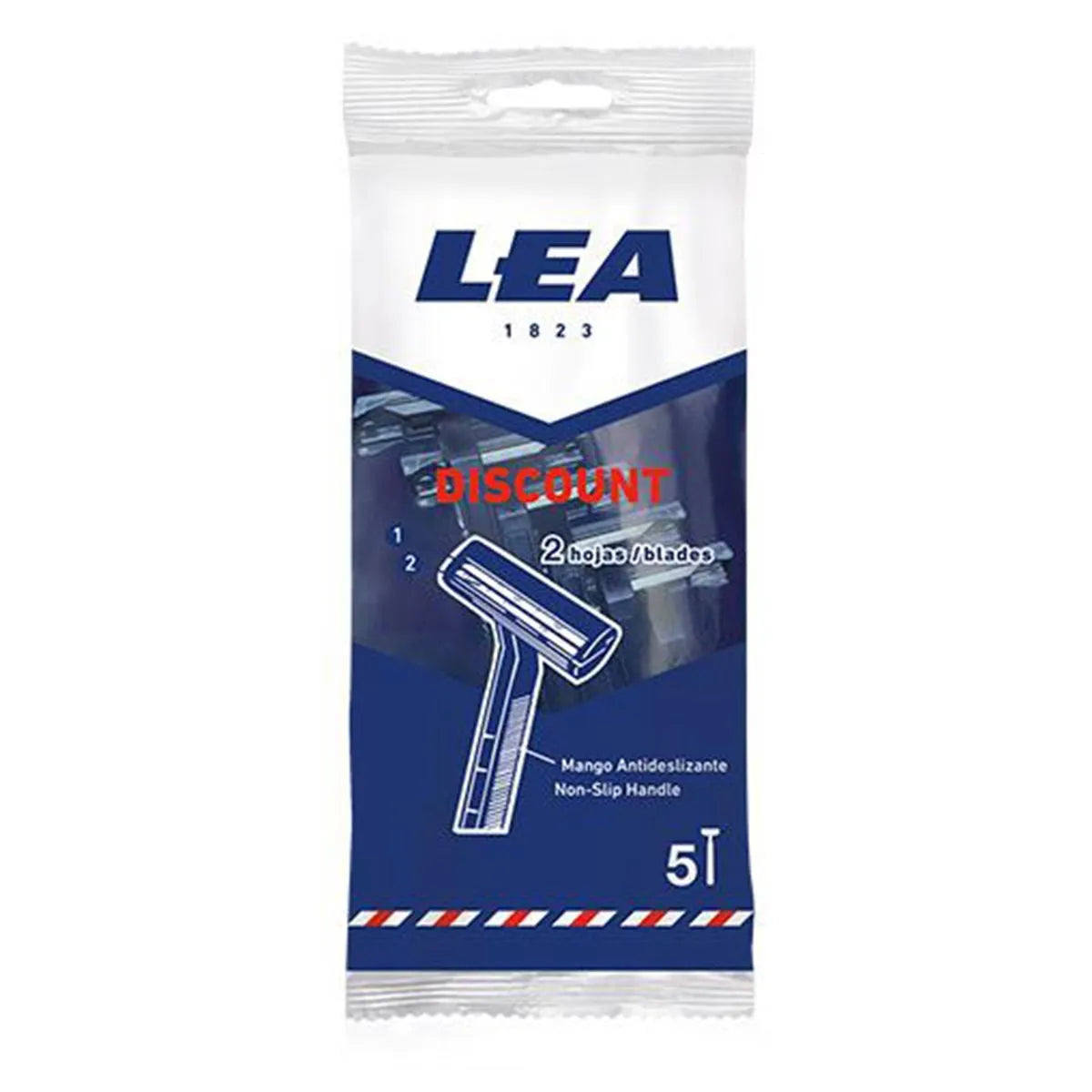 Lea Discount 2 Blades Disposable Blades Pack 5 Units - By Mio Perfumería