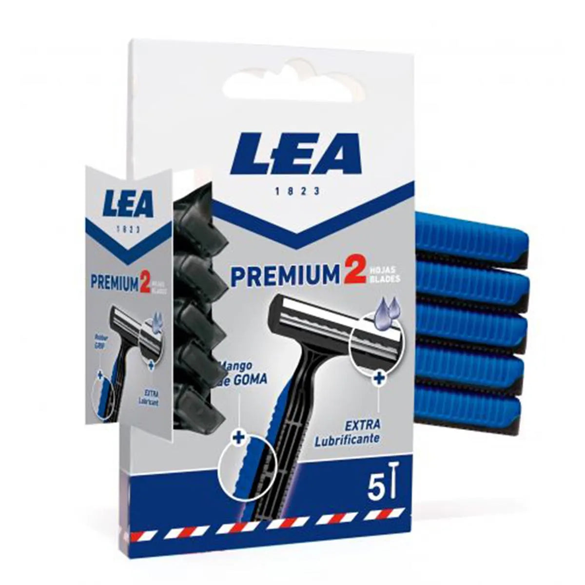 Lea Premium 2 Blades Disposable Blades 5 Units - By Mio Perfumería