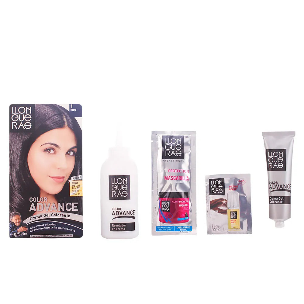 Llongueras Color Advance Hair Colour 1 Natural Black - By Mio Perfumería