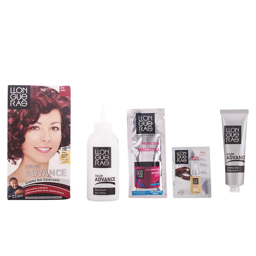 Llongueras Color Advance Hair Colour 5,6 Dark Red - By Mio Perfumería