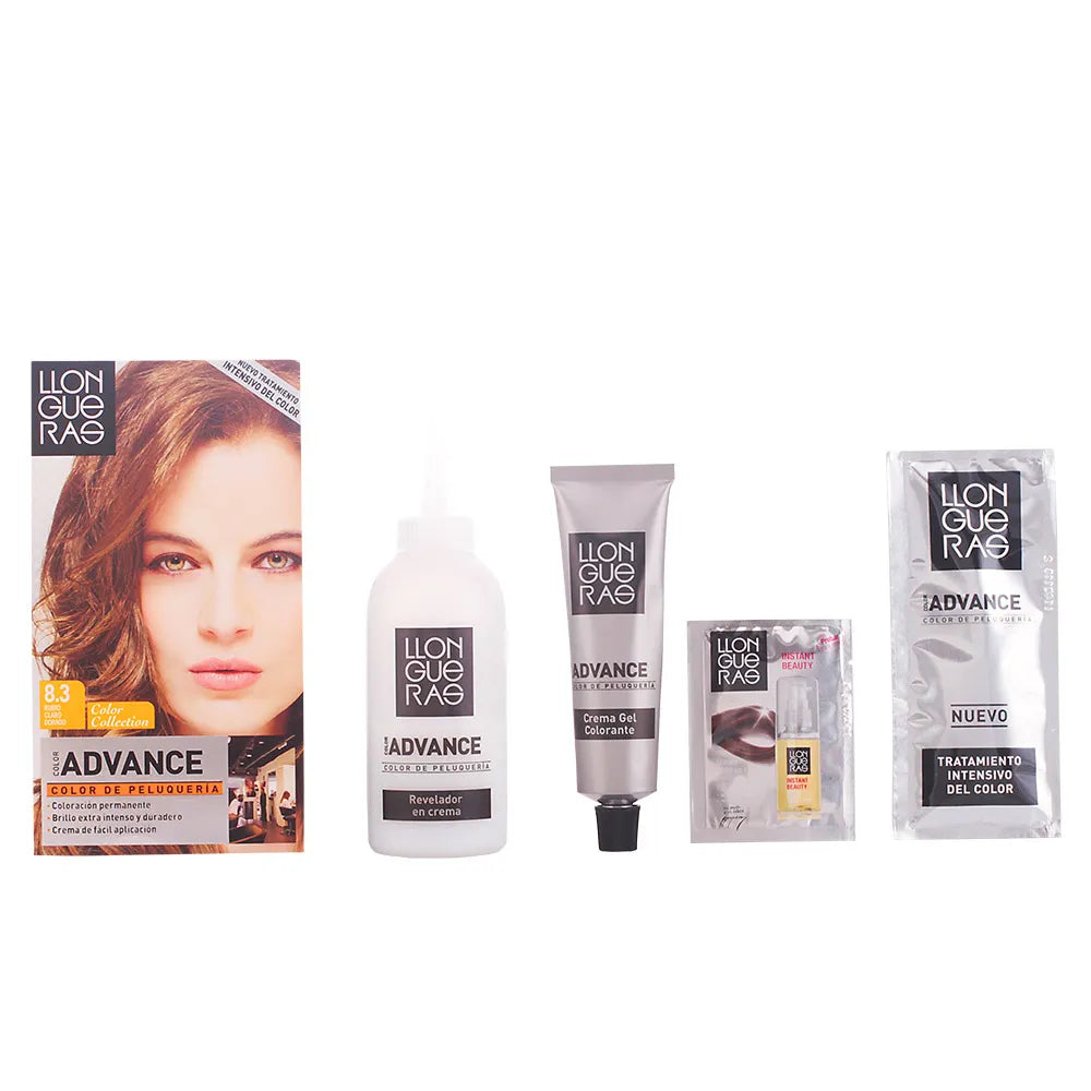Llongueras Color Advance Hair Colour 8,3 Golden Light Blond - By Mio Perfumería