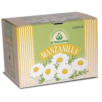 El Natural Manzanilla 20 Bolsitas Infusion - By Mio Perfumería