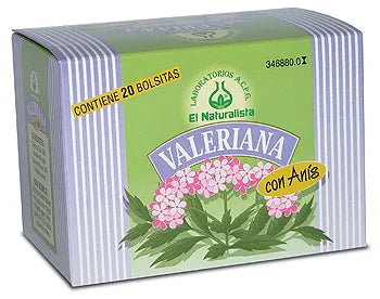 El Natural Valeriana Con Anis 20 Bolsitas Infusion - By Mio Perfumería