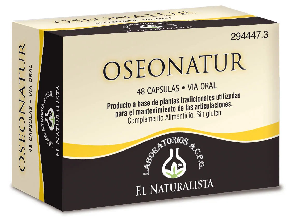 El Natural Oseonatur 48 Caps 300 Mg - By Mio Perfumería