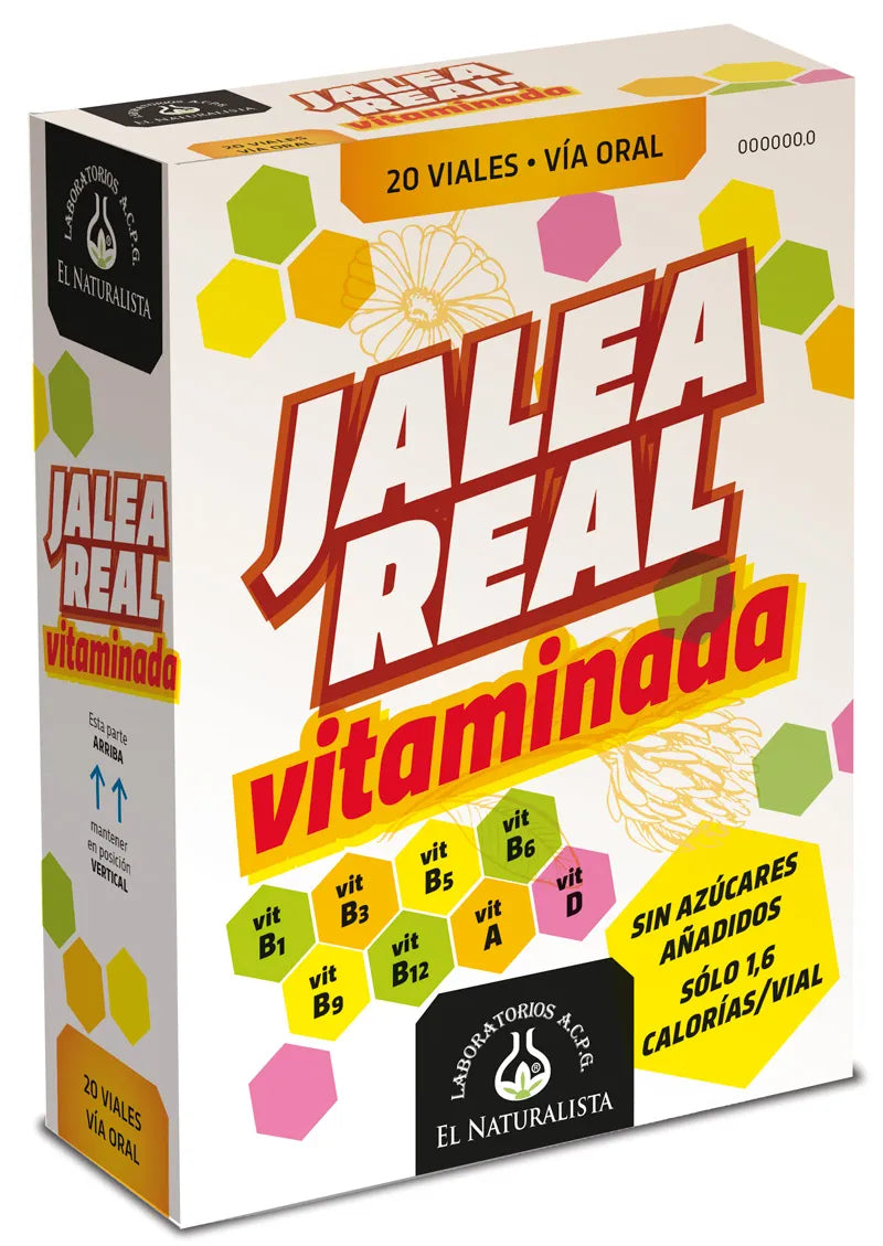 El Natural Jalea Real Vitaminada 20 Viales Abre Facil - By Mio Perfumería