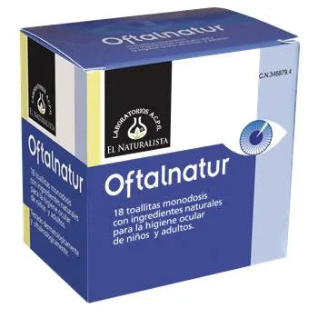 El Natural Oftalnatur Toallitas Oculares 15 Toallitas - By Mio Perfumería