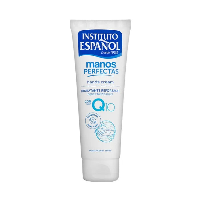 Instituto Español Hands Cream Deeply Moisturizes With Q10 75ml - By Mio Perfumería