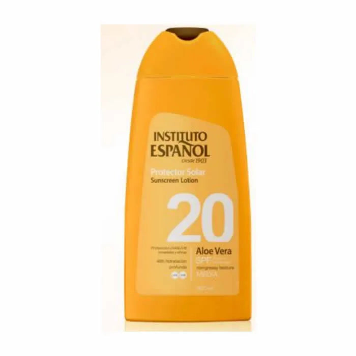 Instituto Español Sunscreen Lotion Aloe Vera Spf20 300ml - By Mio Perfumería