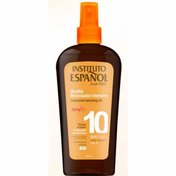 Instituto Español Intensive Tainning Oil Spf10 Spray 250ml - By Mio Perfumería