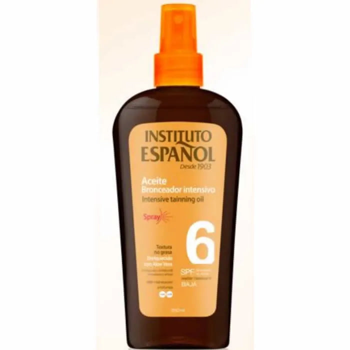 Instituto Español Intensive Tainning Oil Spf6 Spray 250ml - By Mio Perfumería