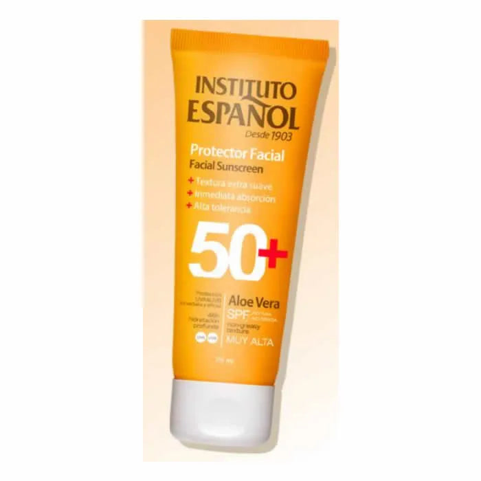 Instituto Español Facial Sunscreen Aloe Vera Spf50 75ml - By Mio Perfumería