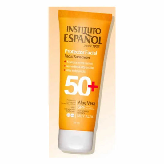 Instituto Español Facial Sunscreen Aloe Vera Spf50 75ml