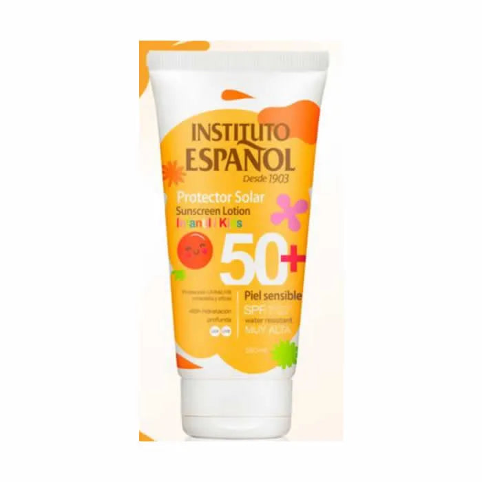 Instituto Español Sunscreen Lotion Face Kids Spf50 150ml Sensitive Skin - By Mio Perfumería