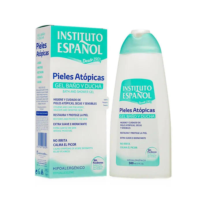 Instituto Español Atopic Skin Bath And Shower Gel 500ml - By Mio Perfumería