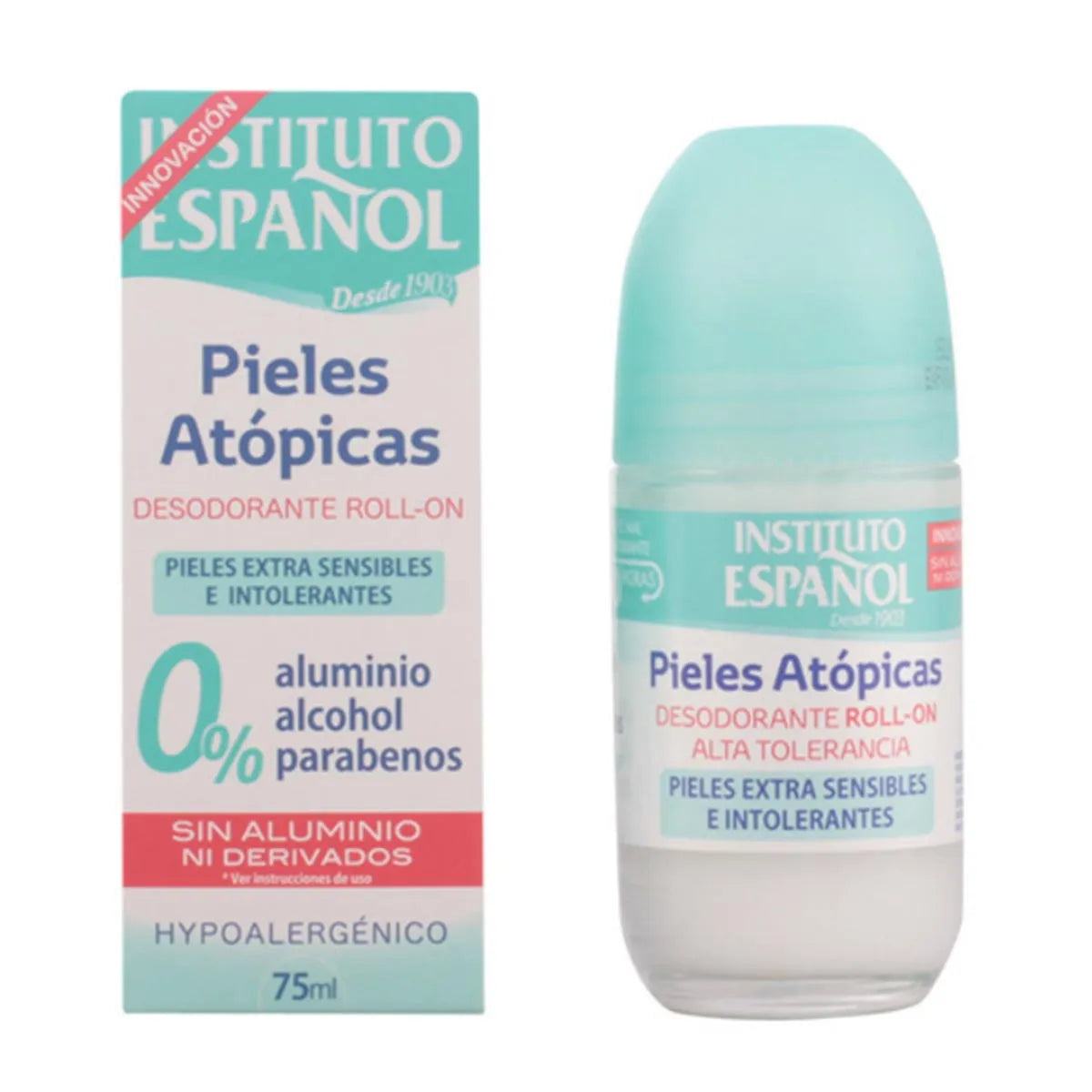 Instituto Español Atopic Skin Deodorant Roll On 75ml - By Mio Perfumería