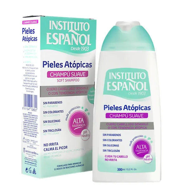 Instituto Español Atopic Skin Soft Shampoo 300ml - By Mio Perfumería