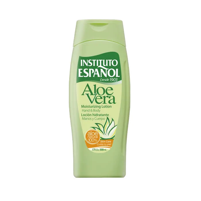 Instituto Español Aloe Vera Moisturizing Lotion 500ml - By Mio Perfumería