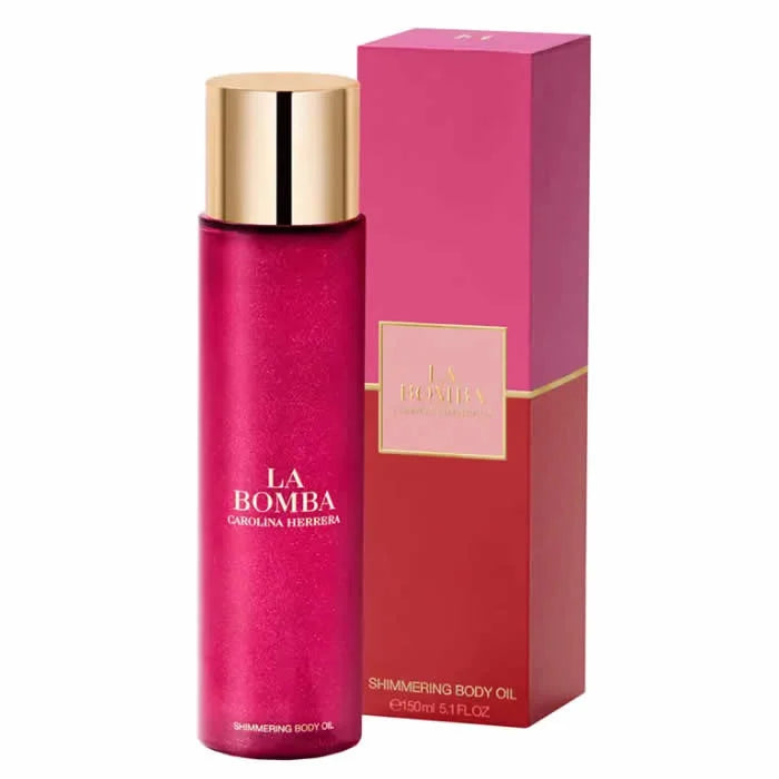 Carolina Herrera La Bomba Shimmering Body Oil 150ml - By Mio Perfumería