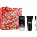 Carolina Herrera 212 Vip Black Men Eau De Perfume Spray 100ml Set 3 Pieces - By Mio Perfumería