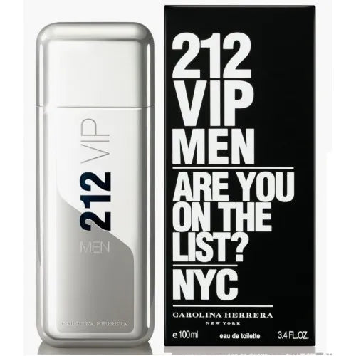 Carolina Herrera 212 Vip Men Eau De Toilette Spray 100ml - By Mio Perfumería
