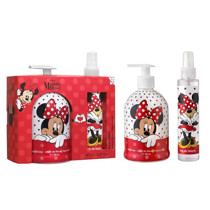 Disney Minnie Mousse Eau De Toilette Spray 150ml Set 2 Pieces - By Mio Perfumería