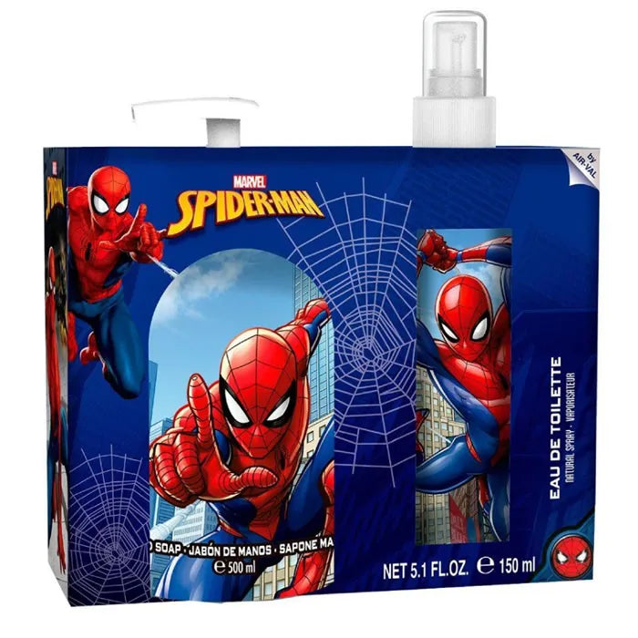Marvel Spiderman Eau De Toilette Spray 150ml Set 2 Pieces - By Mio Perfumería